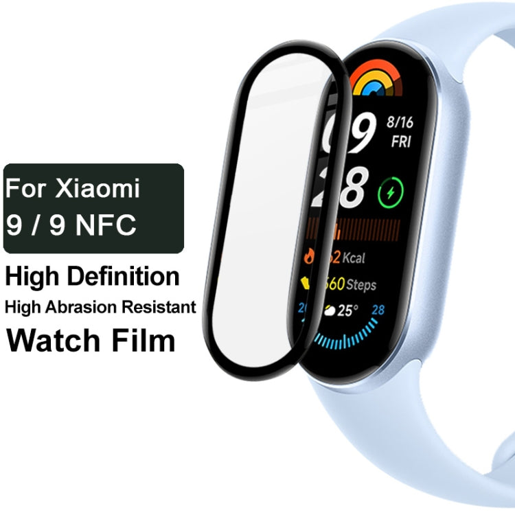 For Xiaomi Smart Band 9 / 9 NFC imak Plexiglass HD Watch Protective Film