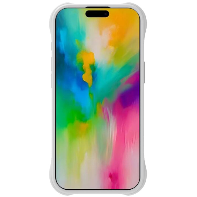 For iPhone 16 Pro Max IMAK UC-6 Series Manbo Frosting Soft Phone Case(White)