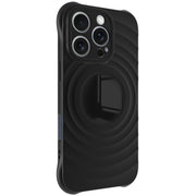 For iPhone 16 Pro IMAK UC-6 Series Manbo Frosting Soft Phone Case(Black)