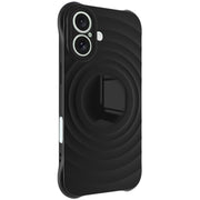For iPhone 16 IMAK UC-6 Series Manbo Frosting Soft Phone Case(Black)