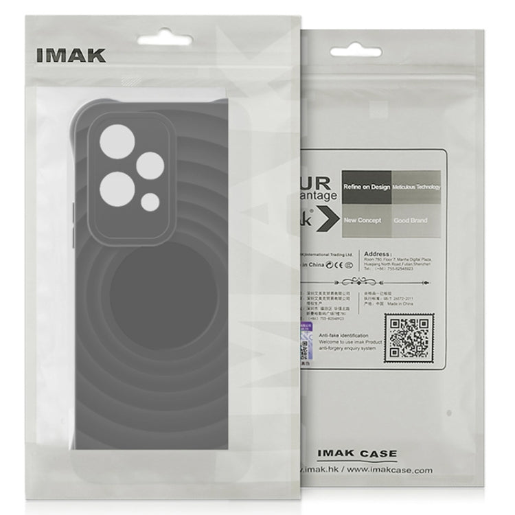 For iPhone 16 Pro IMAK UC-6 Series Manbo Frosting Soft Phone Case(Black)