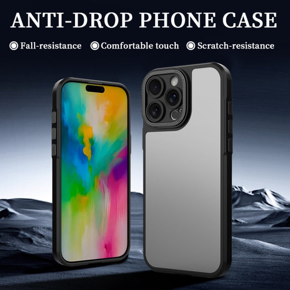 For iPhone 16 Bodyguard Micro Matte PC Hybrid TPU Phone Case(Green)
