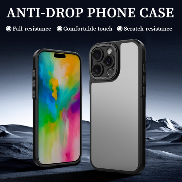 For iPhone 16 Bodyguard Micro Matte PC Hybrid TPU Phone Case(Green)
