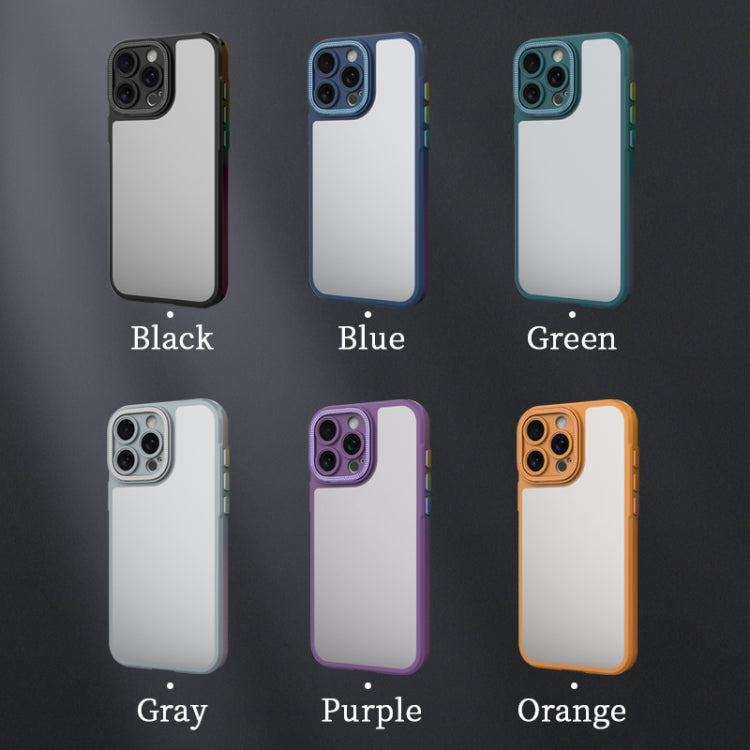 For iPhone 16 Bodyguard Micro Matte PC Hybrid TPU Phone Case(Green)