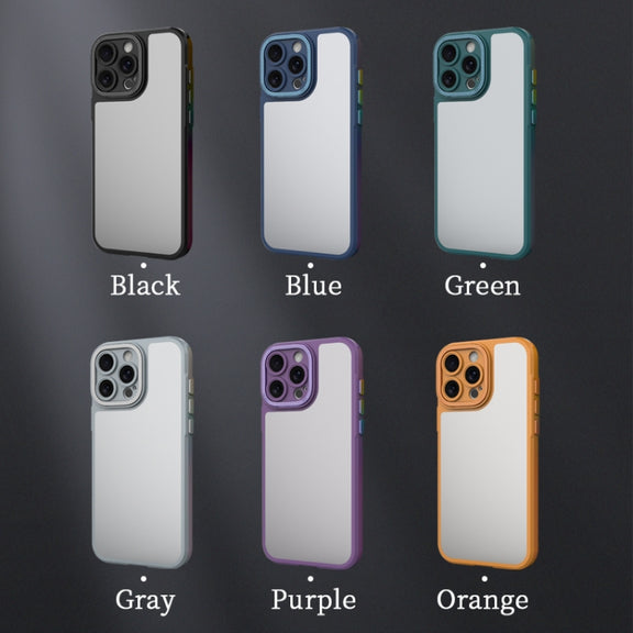 For iPhone 16 Bodyguard Micro Matte PC Hybrid TPU Phone Case(Green)