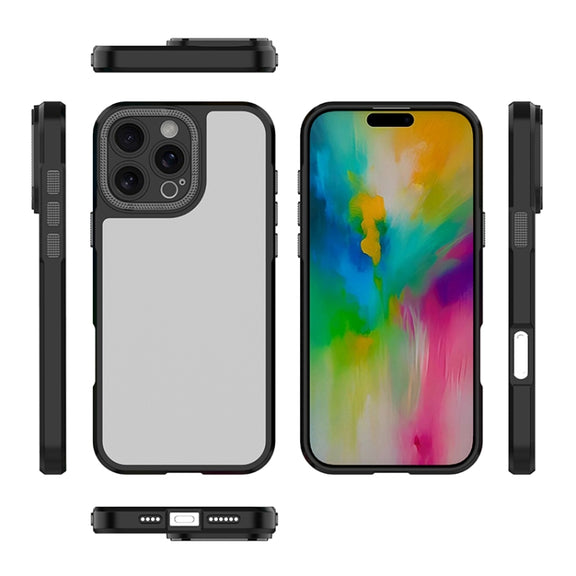 For iPhone 16 Bodyguard Micro Matte PC Hybrid TPU Phone Case(Green)