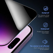 For iPhone 16 LK Easy Install Privacy Tempered Glass Film(Black)