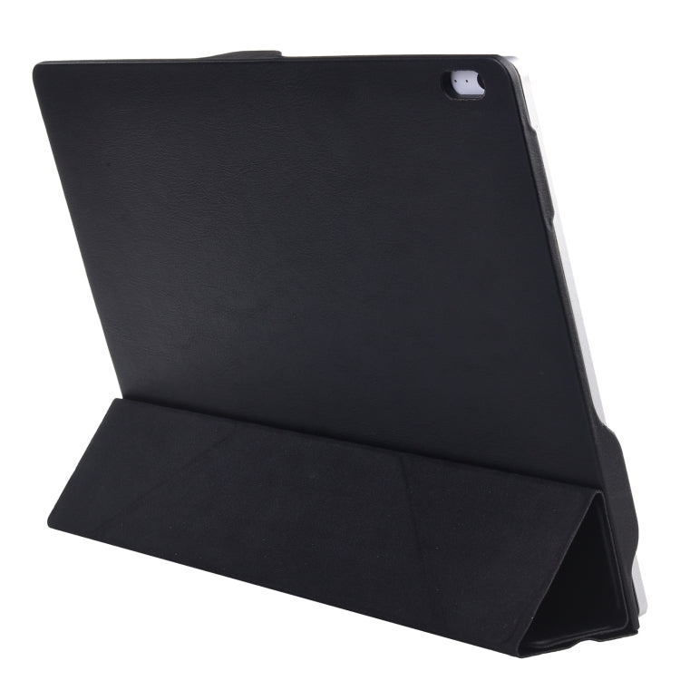 For Microsoft Surface Book 3 / 2 / 1 13.5 inch Deformation Single Screen Leather Laptop Case(Black)