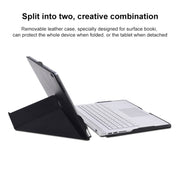 For Microsoft Surface Book 3 / 2 / 1 13.5 inch Deformation Single Screen Leather Laptop Case(Black)