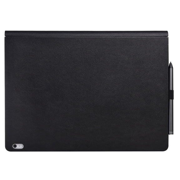 For Microsoft Surface Book 13.5 inch i7 Deformation All-inclusive Leather Laptop Case(Black)