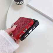 For iPhone 16 Glitter Powder Shockproof TPU Phone Case(Gold)