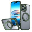 For iPhone 16 Pro Max Wing Series MagSafe Magnetic Ring Holder Phone Case(Green) - iPhone 16 Pro Max Cases by PMC TechLife | Online Shopping South Africa | PMC TechLife | Buy Now Pay Later Mobicred