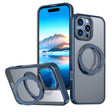 For iPhone 16 Pro Wing Series MagSafe Magnetic Ring Holder Phone Case(Blue) - iPhone 16 Pro Cases by PMC TechLife | Online Shopping South Africa | PMC TechLife | Buy Now Pay Later Mobicred
