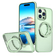 For iPhone 16 Pro Wing Series MagSafe Magnetic Ring Holder Phone Case(Avocado Green) - iPhone 16 Pro Cases by PMC TechLife | Online Shopping South Africa | PMC TechLife | Buy Now Pay Later Mobicred