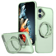 For iPhone 16 Plus Wing Series MagSafe Magnetic Ring Holder Phone Case(Avocado Green) - iPhone 16 Plus Cases by PMC TechLife | Online Shopping South Africa | PMC TechLife | Buy Now Pay Later Mobicred