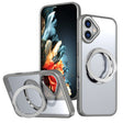 For iPhone 16 Wing Series MagSafe Magnetic Ring Holder Phone Case(Titanium Gray) - iPhone 16 Cases by PMC TechLife | Online Shopping South Africa | PMC TechLife | Buy Now Pay Later Mobicred