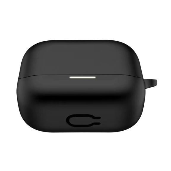 For Anker SoundCore K20i Bluetooth Earphone Silicone Protective Case(Black)