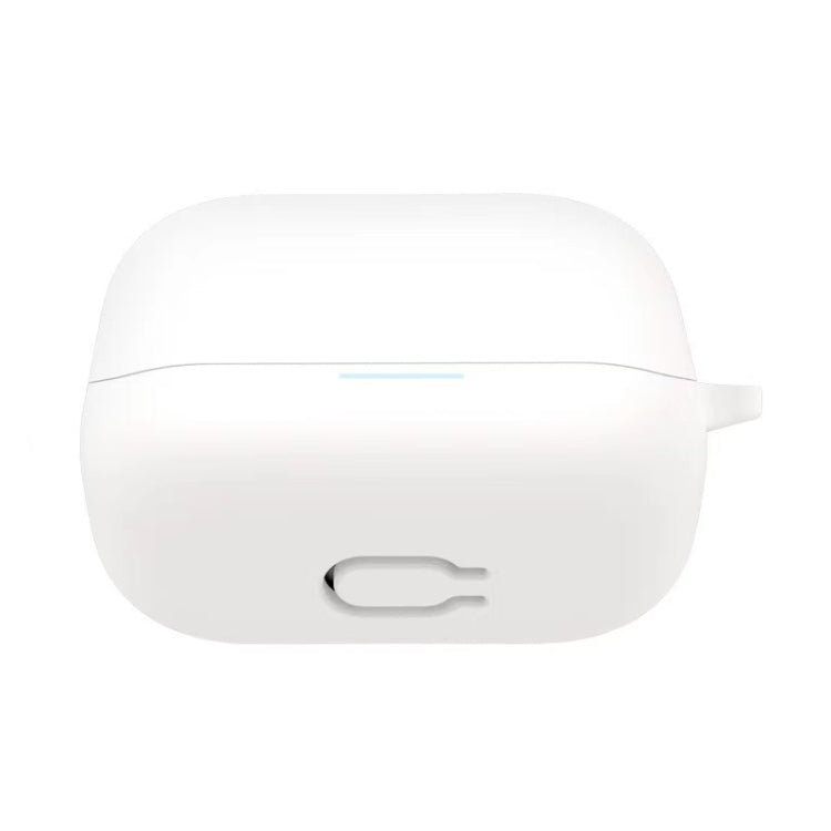 For Anker SoundCore K20i Bluetooth Earphone Silicone Protective Case(White)