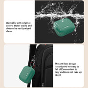 For Anker SoundCore K20i Bluetooth Earphone Silicone Protective Case(Black)