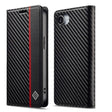 For iPhone 16e LC.IMEEKE Carbon Fiber Leather Phone Case(Vertical Black) - free shipping - PMc TechLife - Order now!