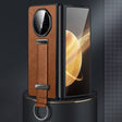 For Honor Magic V3 SULADA PC + Leather Texture Skin Feel Shockproof Phone Case(Brown) - free shipping - PMC TechLife - Order now!