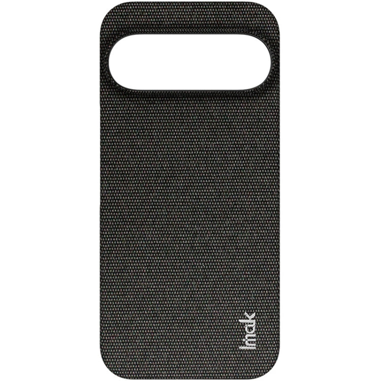 For Google Pixel 9 / 9 Pro imak Ruiyi Series Cloth Texture PU + PC Phone Case(Black)