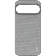 For Google Pixel 9 Pro XL imak Ruiyi Series Cloth Texture PU + PC Phone Case(Light Grey)