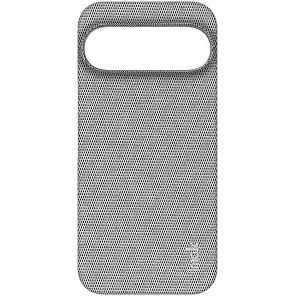 For Google Pixel 9 Pro XL imak Ruiyi Series Cloth Texture PU + PC Phone Case(Light Grey)