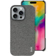 For iPhone 16 Pro imak Ruiyi Series Cloth Texture PU + PC Phone Case(Dark Grey) - iPhone 16 Pro Cases by imak | Online Shopping South Africa | PMC TechLife | Buy Now Pay Later Mobicred