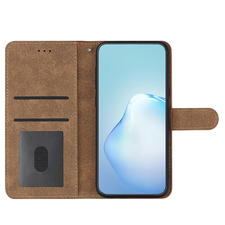 For iPhone 16 Skin-feel Stitching Leather Phone Case(Red)