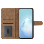 For iPhone 16 Skin-feel Stitching Leather Phone Case(Red)