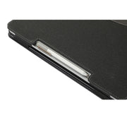 For Microsoft Surface Laptop Studio 2 Cotton Cloth Texture Leather Laptop Protective Case(Black)