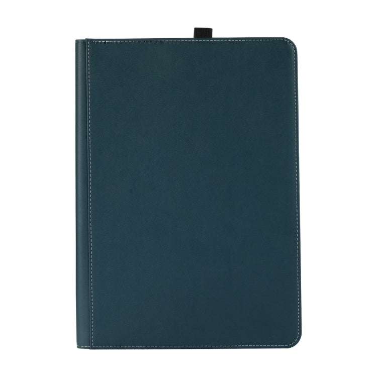 For Microsoft Surface Laptop Studio 2 Vegan Leather Laptop Protective Case(Dark Green)