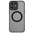 For iPhone 16 Plus Hawkeye Skin Feel MagSafe Phone Case(Black) - iPhone 16 Plus Cases by PMC TechLife | Online Shopping South Africa | PMC TechLife | Buy Now Pay Later Mobicred