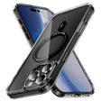 For iPhone 16 Pro Max Airbag Magsafe PC Hybrid TPU Phone Case(Clear Black) - iPhone 16 Pro Max Cases by PMC TechLife | Online Shopping South Africa | PMC TechLife | Buy Now Pay Later Mobicred