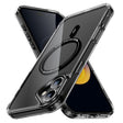 For iPhone 16 Plus Airbag Magsafe PC Hybrid TPU Phone Case(Clear Black) - iPhone 16 Plus Cases by PMC TechLife | Online Shopping South Africa | PMC TechLife | Buy Now Pay Later Mobicred