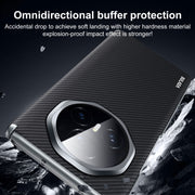 For Honor Magic V3 SULADA 600D Kevlar Texture PC Shockproof Phone Case(Blue)