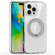For iPhone 16 Pro Crystal Clear MagSafe Magnetic Holder Phone Case(Transparent) - iPhone 16 Pro Cases by PMC TechLife | Online Shopping South Africa | PMC TechLife | Buy Now Pay Later Mobicred