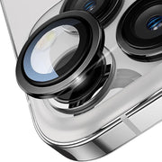 For iPhone 16 / 16 Plus Back Camera Cover Tempered Glass Lens Film(Dark Blue)