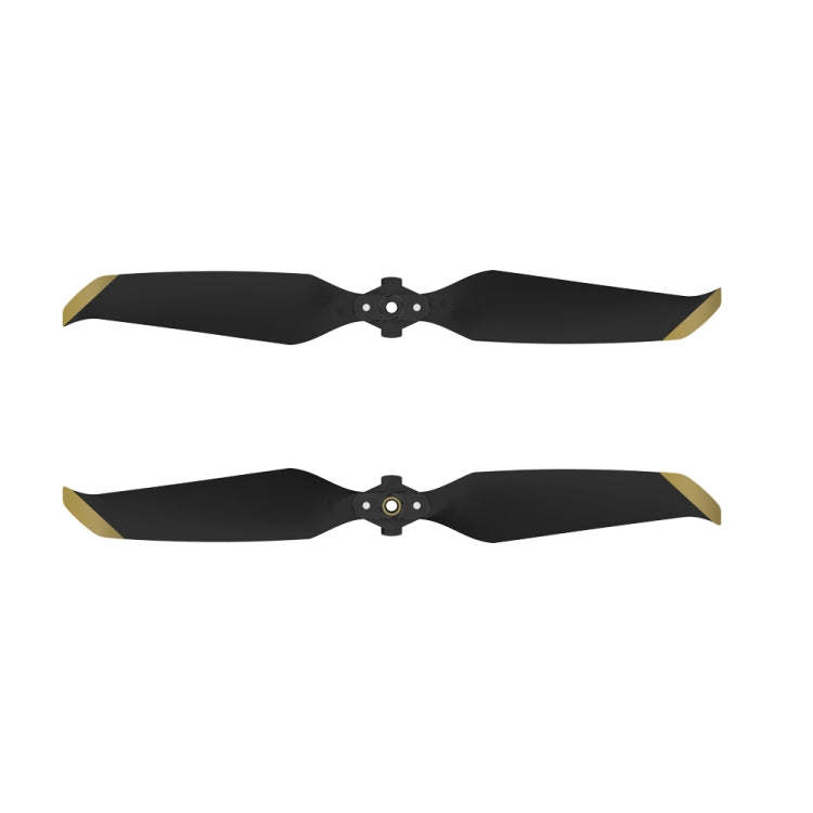 1 Pair Sunnylife 7238F-1 For DJI Mavic Air 2 Low Noise Quick-release Propellers(Gold)