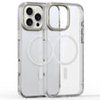 For iPhone 16 Pro Max Mirror Crystal Clear Lens Holder MagSafe Magnetic Phone Case(Transparent) - iPhone 16 Pro Max Cases by PMC TechLife | Online Shopping South Africa | PMC TechLife | Buy Now Pay Later Mobicred