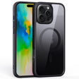 For iPhone 16 Pro Max Ming Shield Series MagSafe Magnetic Phone Case(Black) - iPhone 16 Pro Max Cases by PMC TechLife | Online Shopping South Africa | PMC TechLife | Buy Now Pay Later Mobicred