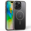 For iPhone 16 Pro Max Frosted MagSafe Magnetic Phone Case(Grey) - iPhone 16 Pro Max Cases by PMC TechLife | Online Shopping South Africa | PMC TechLife | Buy Now Pay Later Mobicred