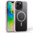 For iPhone 16 Pro Frosted MagSafe Magnetic Phone Case(Pink) - iPhone 16 Pro Cases by PMC TechLife | Online Shopping South Africa | PMC TechLife | Buy Now Pay Later Mobicred