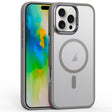 For iPhone 16 Pro Max Frosted MagSafe Magnetic Phone Case(Grey) - iPhone 16 Pro Max Cases by PMC TechLife | Online Shopping South Africa | PMC TechLife | Buy Now Pay Later Mobicred