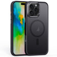 For iPhone 16 Pro Frosted MagSafe Magnetic Phone Case(Black) - iPhone 16 Pro Cases by PMC TechLife | Online Shopping South Africa | PMC TechLife | Buy Now Pay Later Mobicred