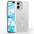 For iPhone 16 Plus Frosted MagSafe Magnetic Phone Case(White) - iPhone 16 Plus Cases by PMC TechLife | Online Shopping South Africa | PMC TechLife | Buy Now Pay Later Mobicred