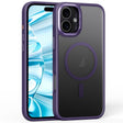 For iPhone 16 Frosted MagSafe Magnetic Phone Case(Puprle) - iPhone 16 Cases by PMC TechLife | Online Shopping South Africa | PMC TechLife | Buy Now Pay Later Mobicred