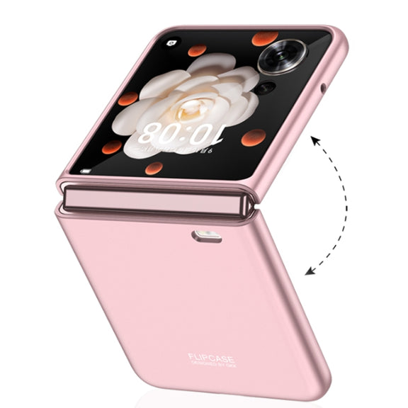 For Honor Magic V Flip GKK Ultra-thin Full Coverage Phone Case(Silver)
