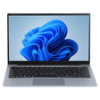 14 inch Windows 11 Laptop, 8GB+128GB, Gen 4th Intel Core i3 CPU, 180 Degree Rotation Axis(Silver) - free shipping - PMC Jewellery - Order now!